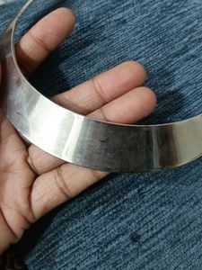 Statement Silver Choker Necklace