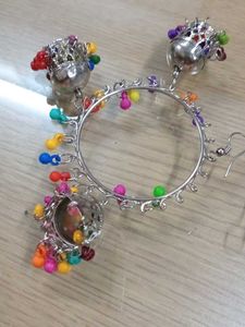 Colorful Jhumka Earrings