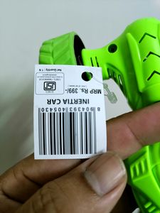 Kids New Pull Back INERTIA CAR Green Color
