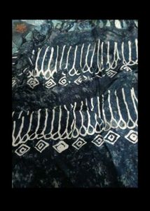 Unique Batik Print Scarf