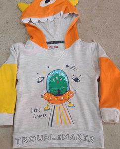 Kids Alien Hoodies Set