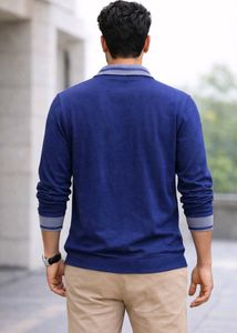 Stylish Blue Men's T-Shirt