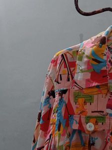 Chic Printed Long Sleeve Shirt