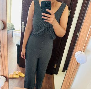 Black And White Jumpsuit