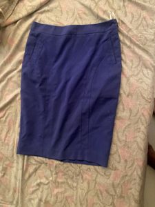 Classic Lavender Pencil Skirt