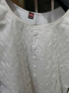 Classic White Kurta
