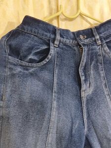 Blue Wash Denim Jeans