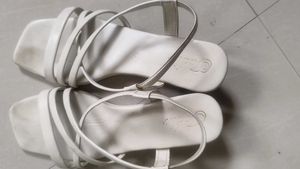 White Strappy Sandals