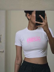 White California Crop Top