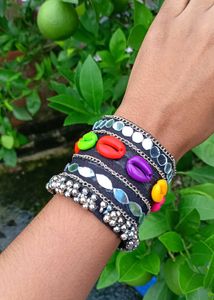 Boho Colorful Shell Bracelet