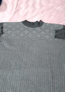 Gray Knitted Sweater
