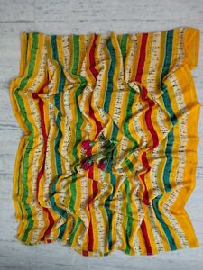 Striped Saree with Blouse Piece