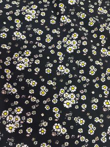 Zink London Sweetheart Daisy Floral Print Midi Dre