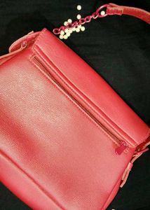 Chic Red Crossbody Handbag