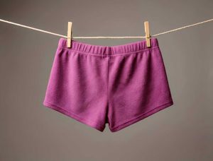 Cozy Purple Fleece Shorts