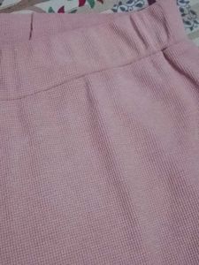 Comfortable Pink Wide-Leg Pants