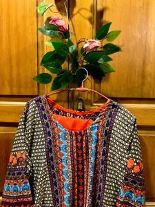 Beautiful Crepe Floral print suit