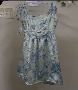 Floral Print Mini Dress