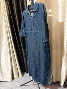 Stylish Blue Denim Dress