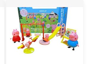 Peppa Pig Playground Set with Family Figurines