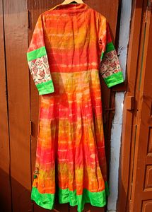 Multi Color Anarkali Dress