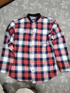 Men's Plaid Button-Up Shirt