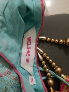 Blue Sharara Suit Set | Anarkali Kurti +