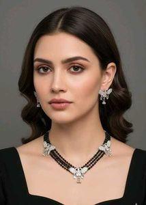 Elegant Butterfly Necklace & Earring Set