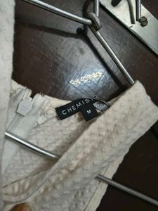 Chemistry Brand Elegant White Dress