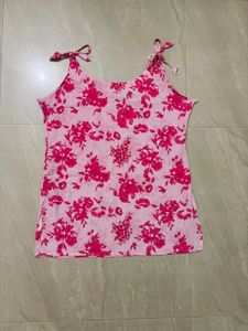Floral Print Kurta and Pants Set