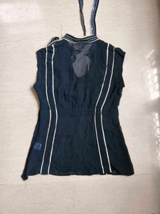 Chic Striped Black Tunic from England