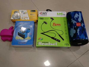 Wireless Earbuds & Speaker Bundle
