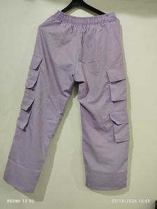 Lavender Cargo Pants