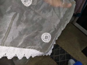 Beautiful Yellow Sequence Patch Work