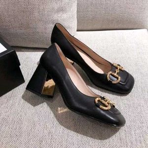 Gucci Black Horsebit Heels