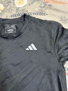 Adidas Men's Black Long Sleeve Tee