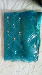 (New) Net Embroidered Dupatta ( pack of 1 )