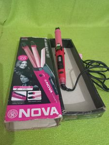 NOVA Hair Straightner 2 In 1 Perfect Condition