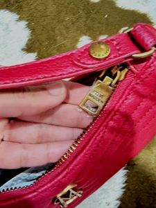 Steve Madden Pink Quilted Shoulder Bag