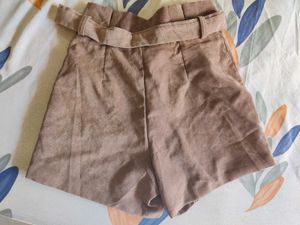 Stylish Paperbag Waist Shorts