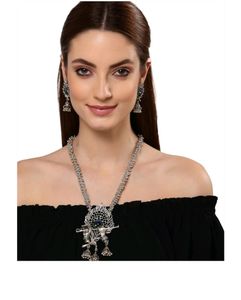 Krishna Neckpeice with Earrings