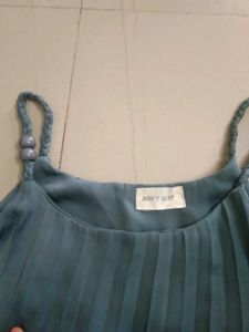 Chic Teal Slip Dress
