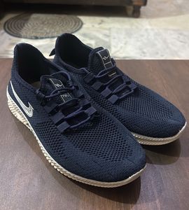 Navy Blue Nike Running Shoes