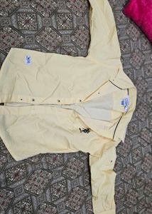 Men's Casual Yellow Shirt 2-4 Years Boy