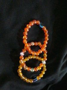 Set of 3 Beaded Bracelets