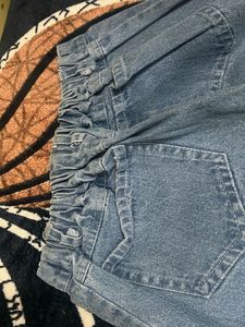 Wide Leg Denim Jeans