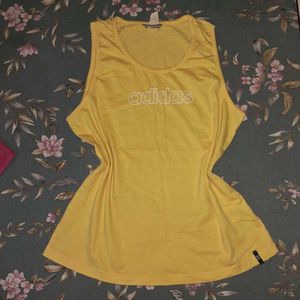 Adidas Yellow Tank Top
