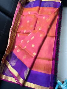 saree&amp;maggamblouse and necklace set with earrings