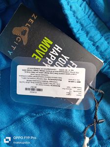 Zelocity Blue Track Pant