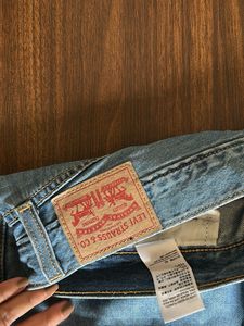 Levis Wide Leg Blue Denim Jeans